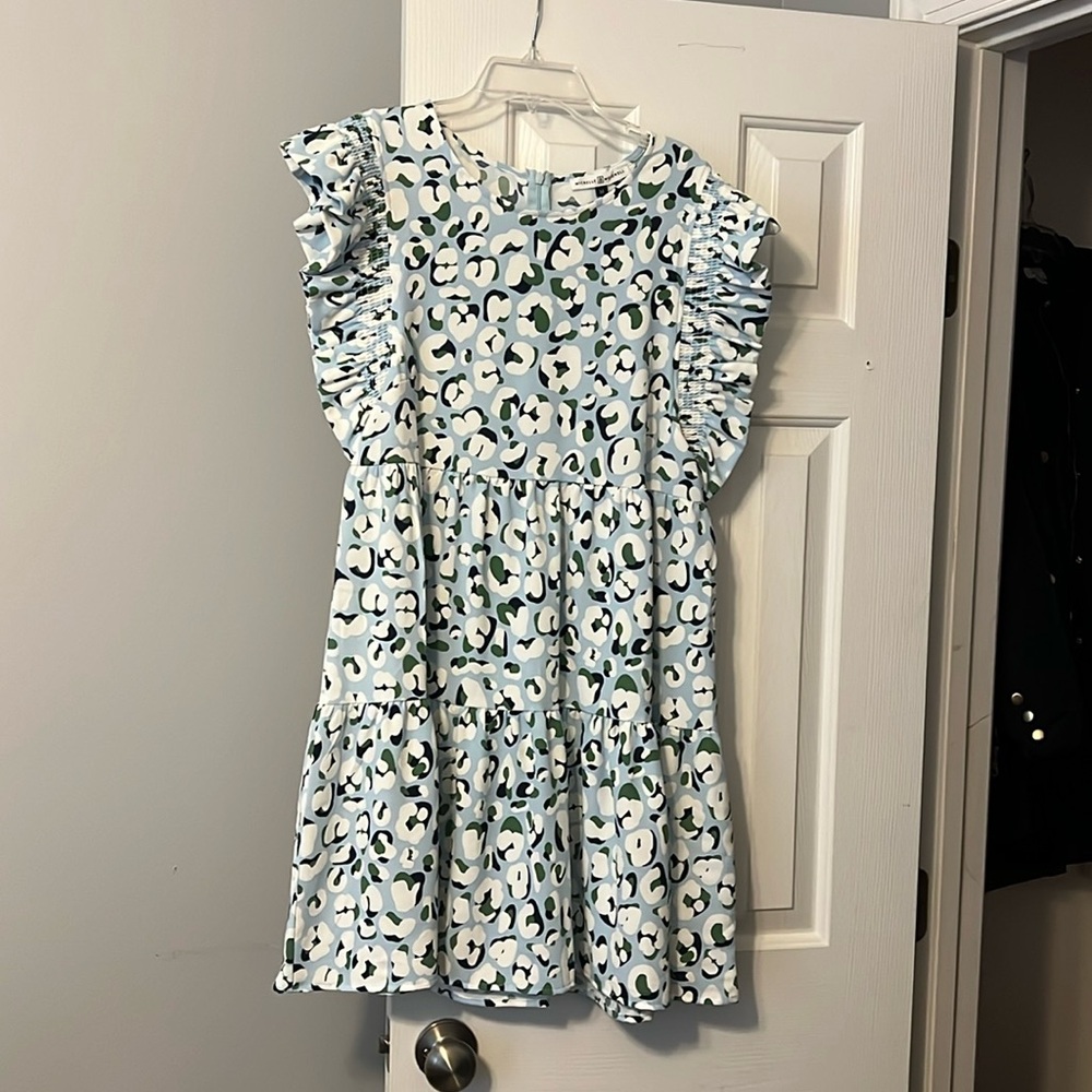 Michelle McDowell Leopard Dress